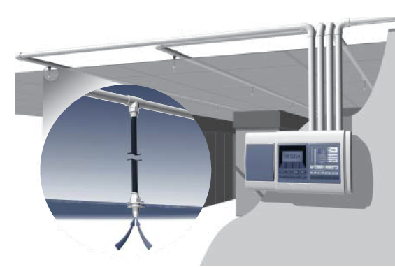 吸氣式感煙火災探測報警系統(tǒng)采樣管