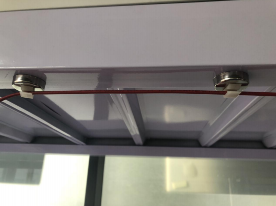 分布式光纖感溫火災(zāi)探測器貨架敷設(shè)磁鐵夾具安裝方案